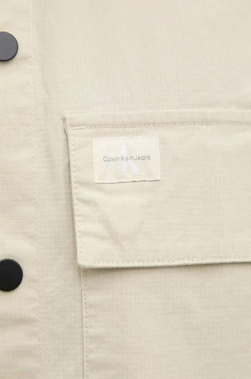 camicia uomo colore beige J30J326970 miniatura 5