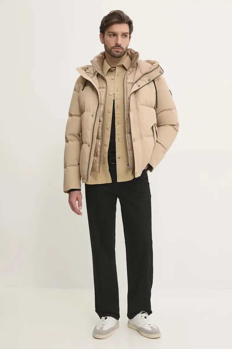 camicia uomo colore beige J30J327585 miniatura 2