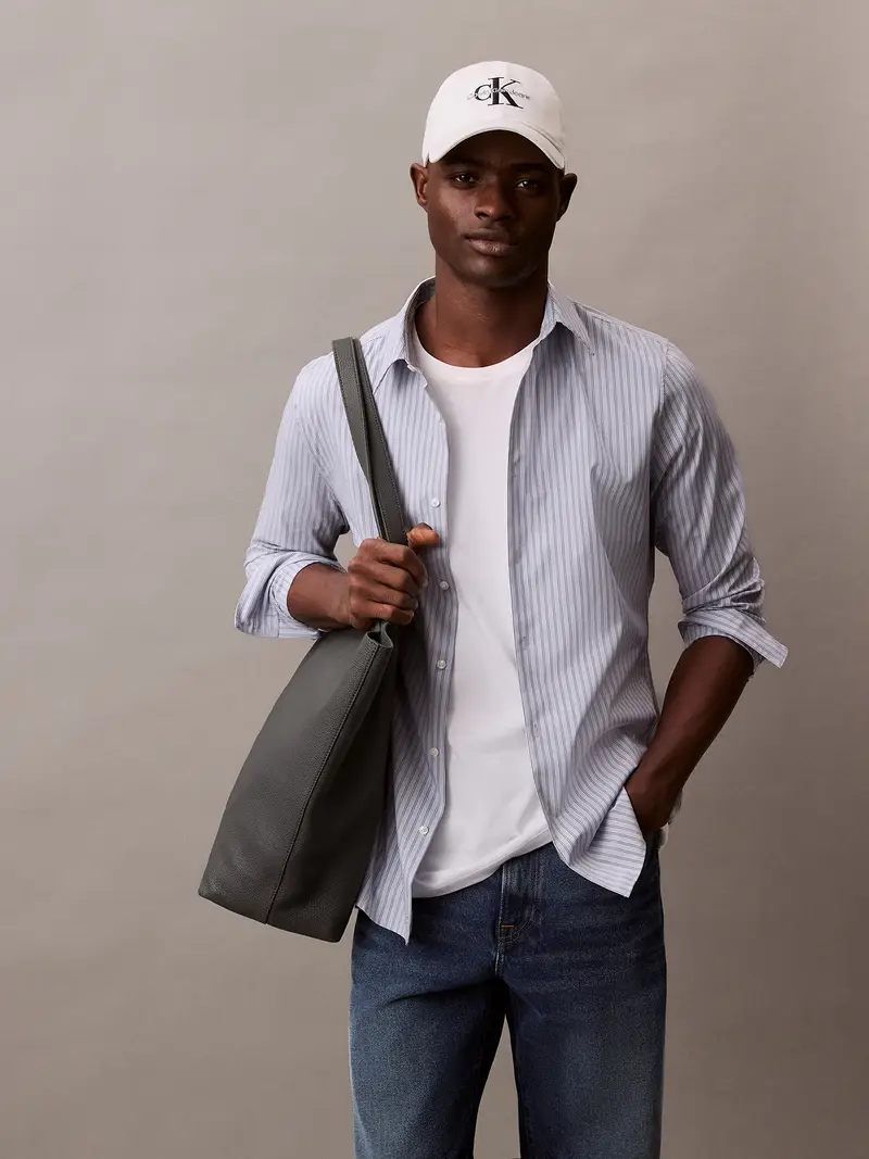 Calvin Klein Jeans Jeans Grigio 2044590 miniatura 2