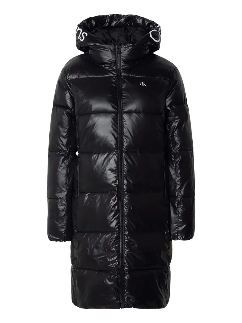 Cappotto invernale nero / bianco