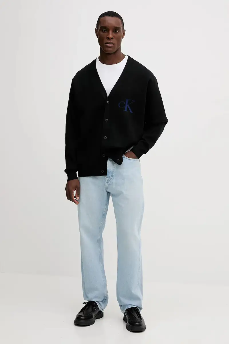 Calvin Klein Jeans Jeans Uomo Nero 3777568 miniatura 2