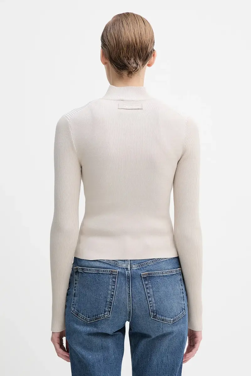 Calvin Klein Jeans Jeans Donna Beige 3765568 miniatura 3