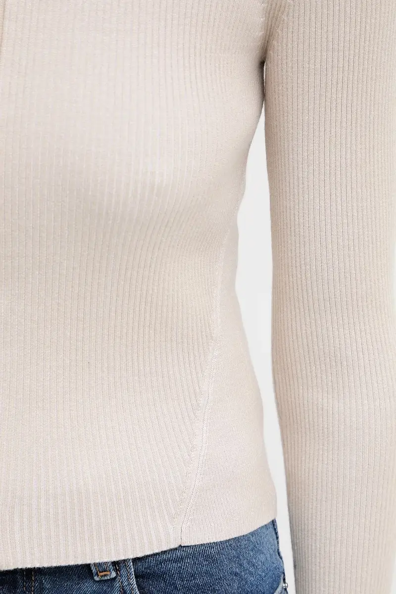 Calvin Klein Jeans Jeans Donna Beige 3765568 miniatura 5