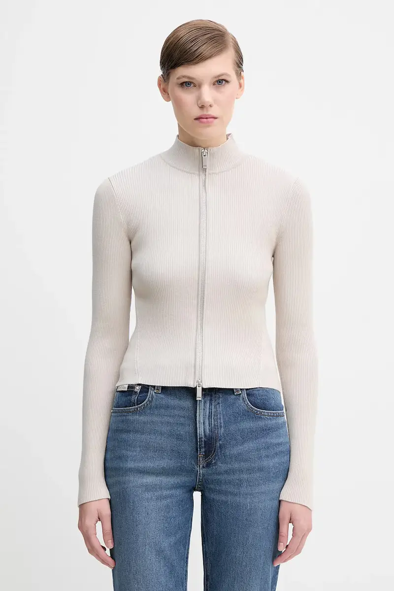 Calvin Klein Jeans Jeans Donna Beige 3765568