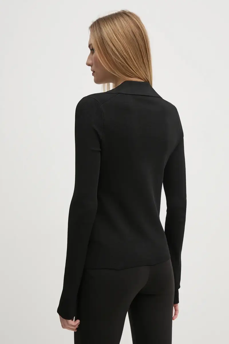 Calvin Klein Jeans Jeans Donna Nero 3626892 miniatura 3