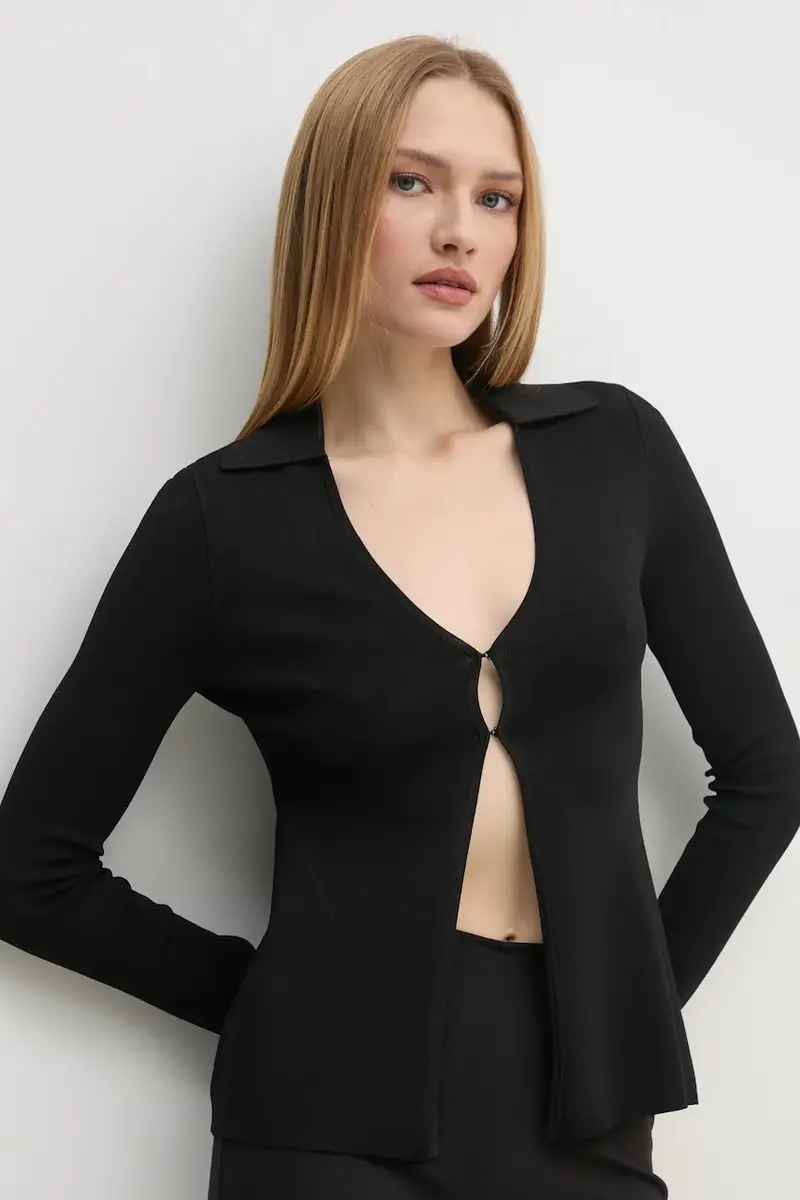 Calvin Klein Jeans Jeans Donna Nero 3626892 miniatura 4