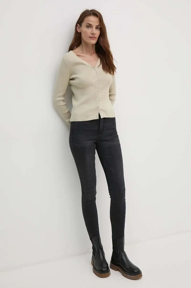 Calvin Klein Jeans Jeans Donna Verde 3668421 miniatura 2