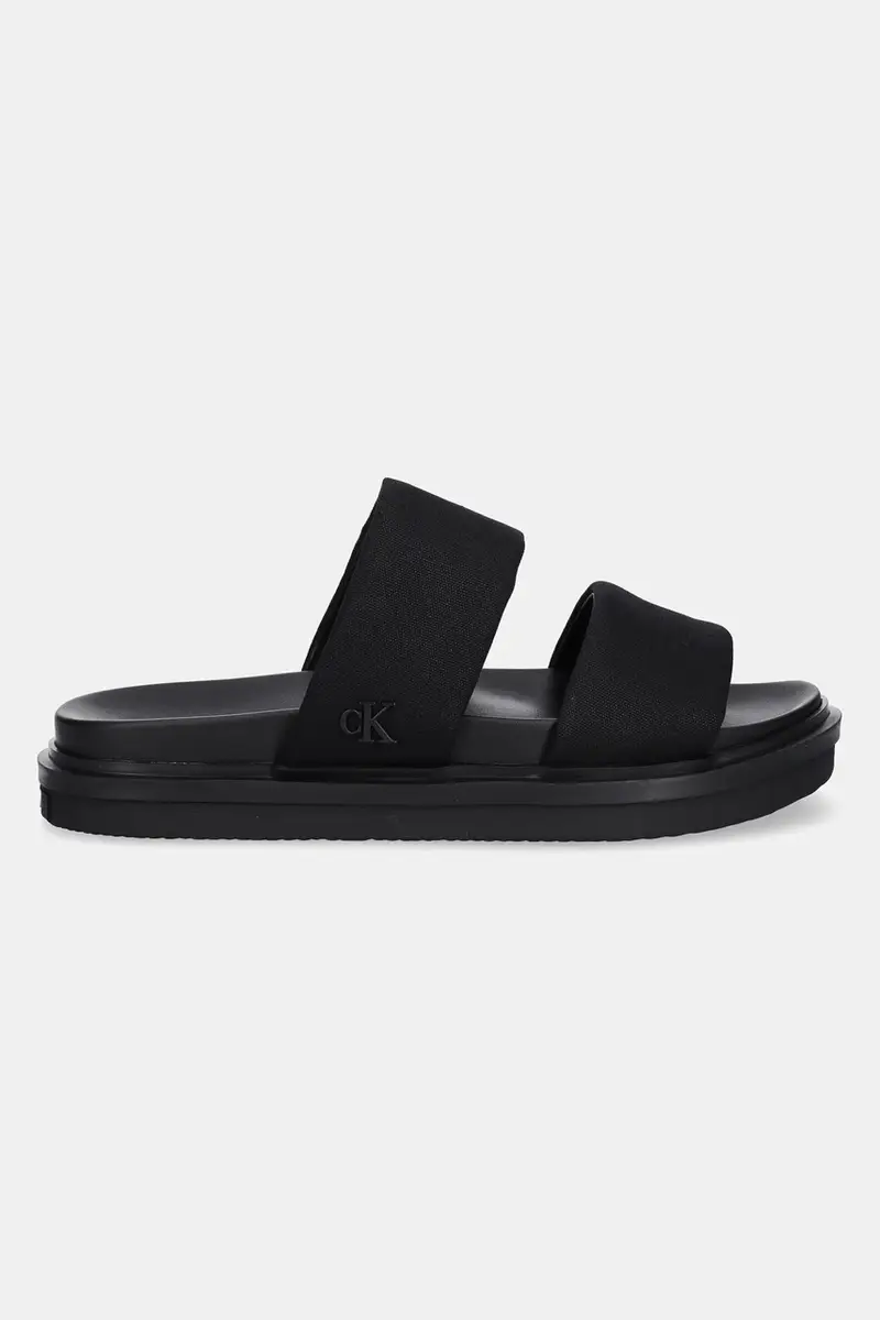 ciabatte slide FLAT MOLDED DBL BAR SANDAL CV uomo colore nero YM0YM01222 miniatura 2