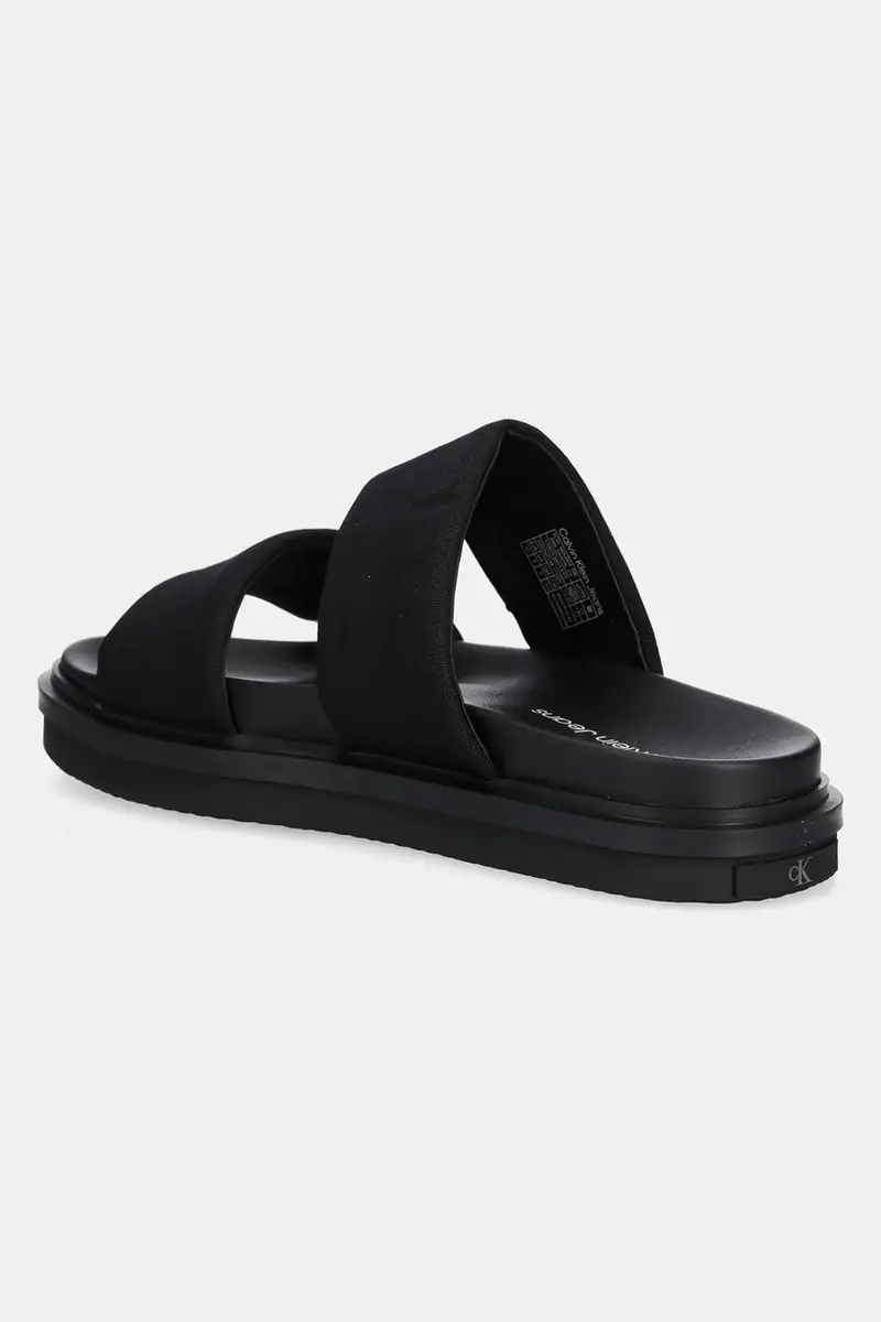 ciabatte slide FLAT MOLDED DBL BAR SANDAL CV uomo colore nero YM0YM01222 miniatura 3