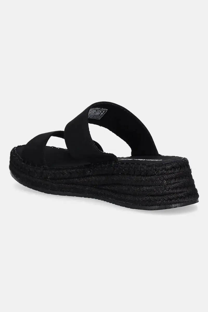 ciabatte slide SPORTY ROPE MG LTH WEBBING donna colore nero YW0YW01704 miniatura 3