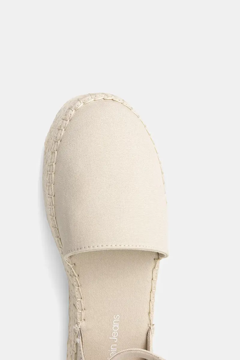 espadrillas FLATFORM ESPADRILLE SLING MG colore beige YW0YW01735 miniatura 5