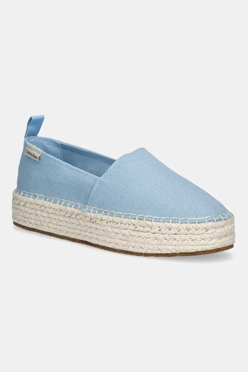 espadrillas PLATFORM ESPADRILLE ML CS colore blu YW0YW01871