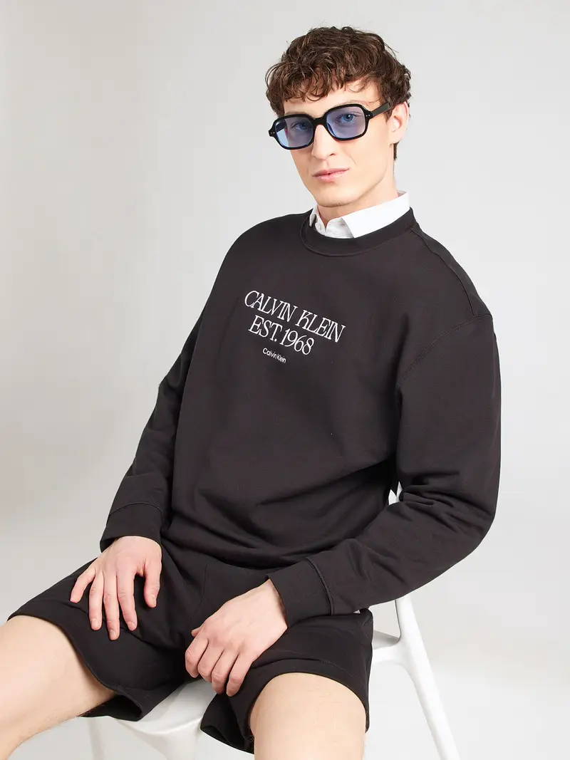 Felpa 1968 NYC nero / bianco miniatura 2