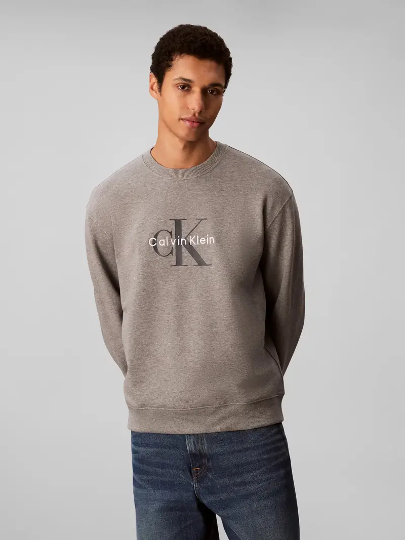 Felpa antracite / grigio scuro / bianco miniatura 2