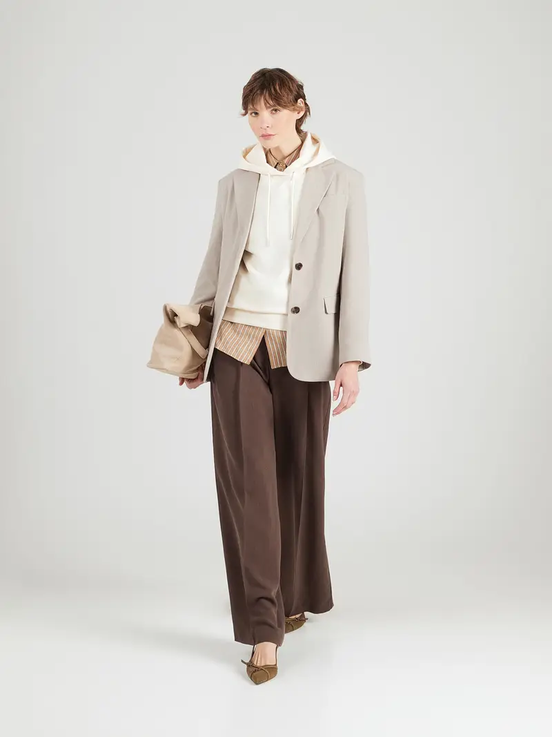 Felpa bianco lana miniatura 2