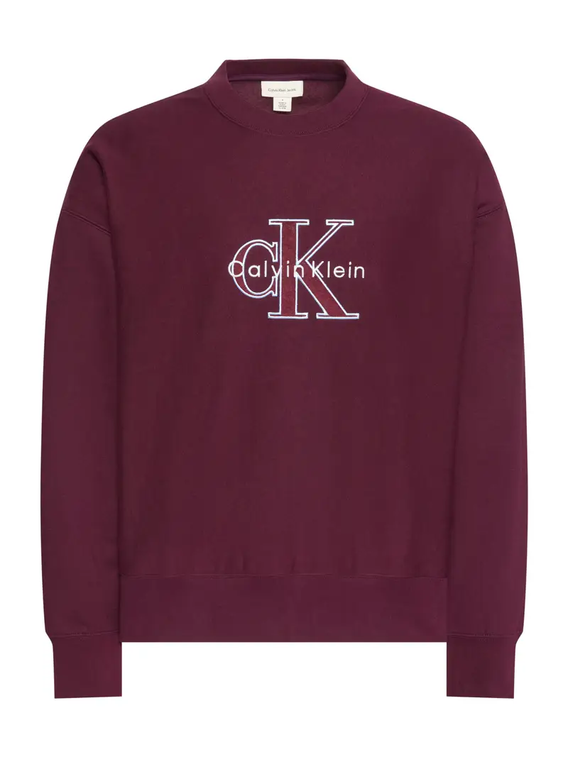 Felpa blu chiaro / grigio scuro / bacca