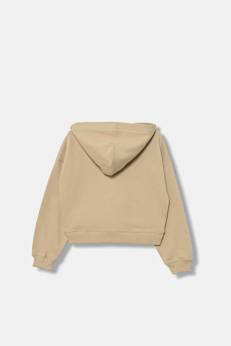 felpa colore beige con cappuccio IG0IG02755 miniatura 2