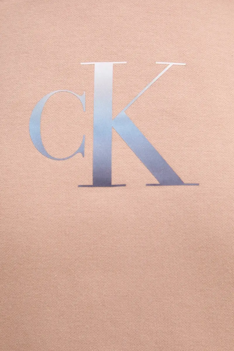 felpa donna colore arancione con cappuccio J20J224721 miniatura 5