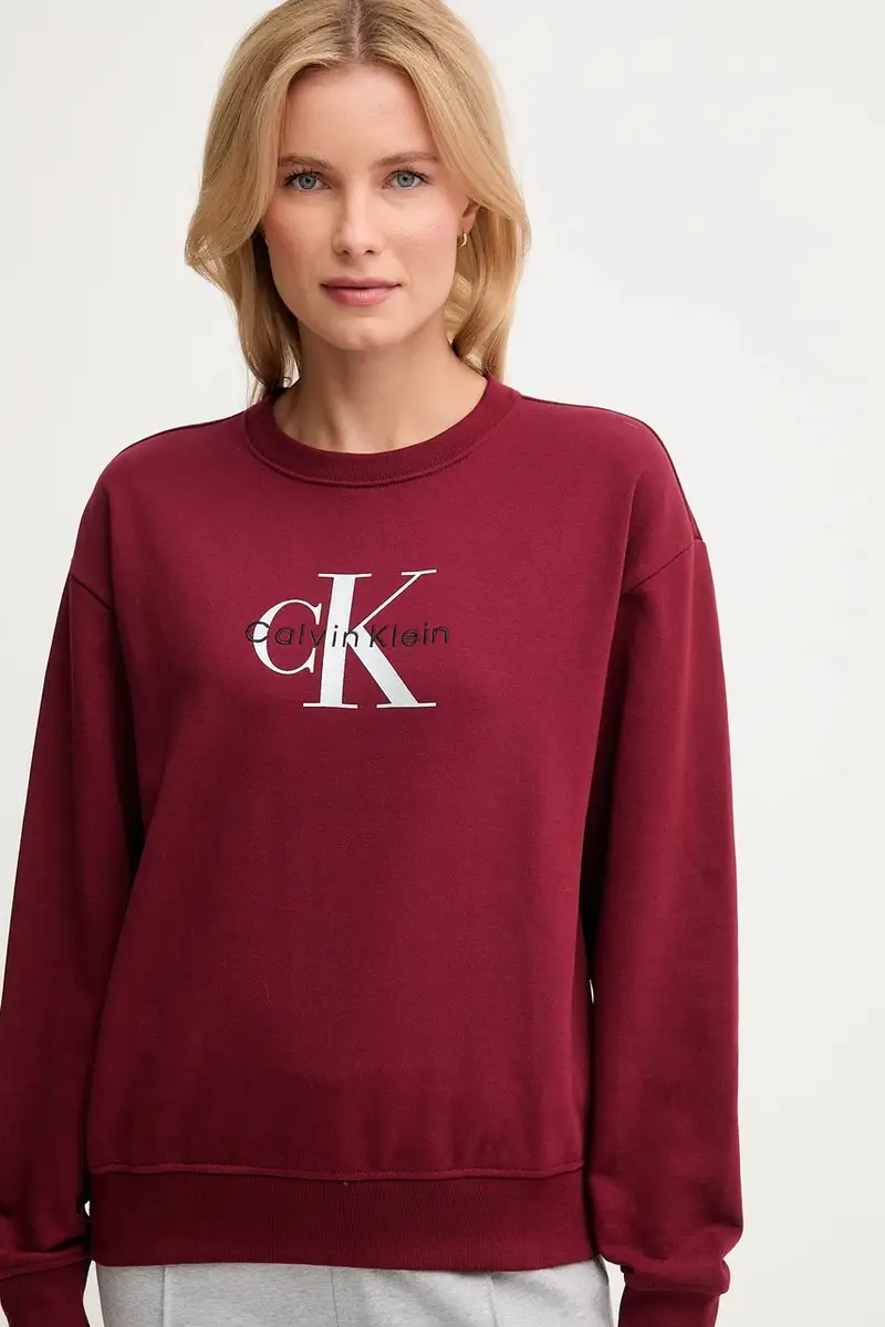 felpa donna colore beige LV047B234G Granata miniatura 4