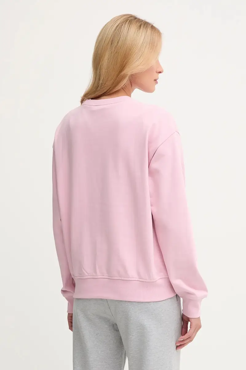 felpa donna colore beige LV047B234G Rosa miniatura 3