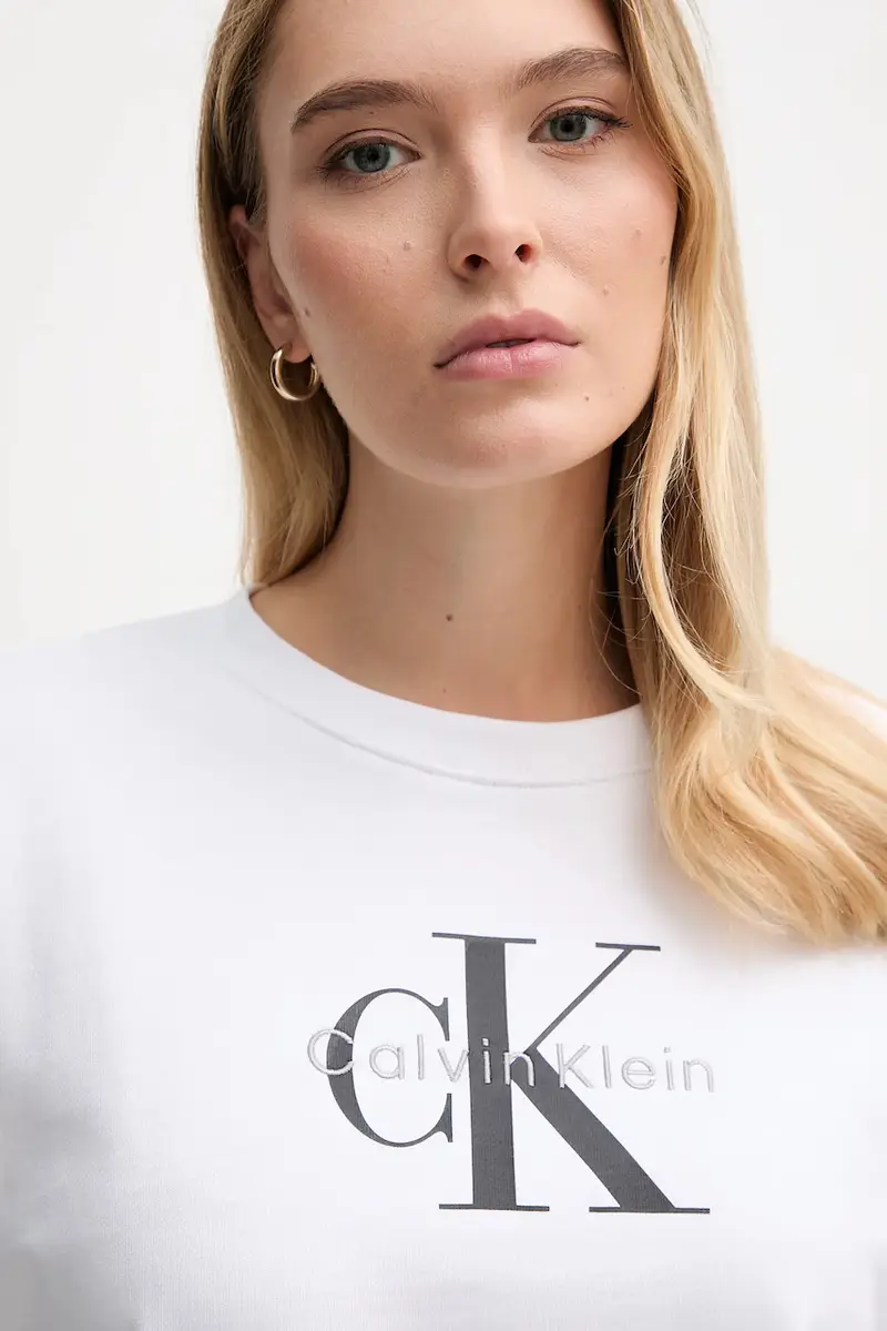 felpa donna colore bianco LV047B234G miniatura 3