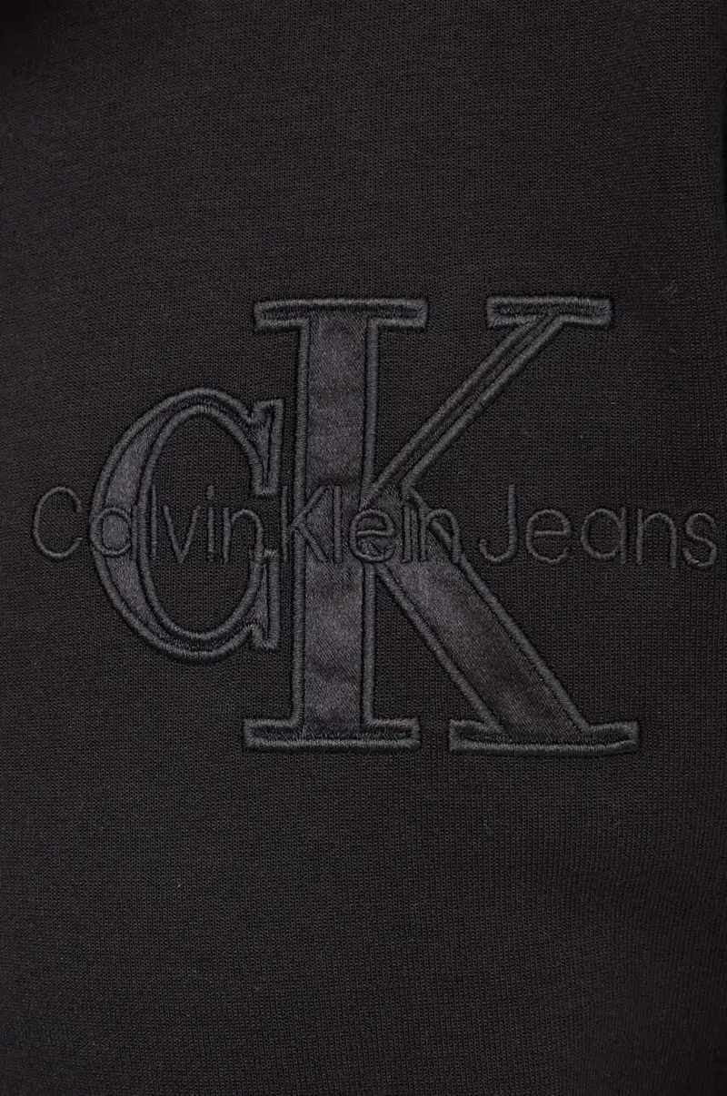 felpa donna colore nero con applicazione J20J223922 miniatura 5