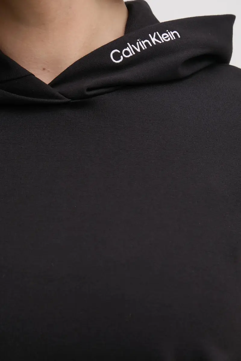 felpa donna colore nero con cappuccio J20J224722 miniatura 5