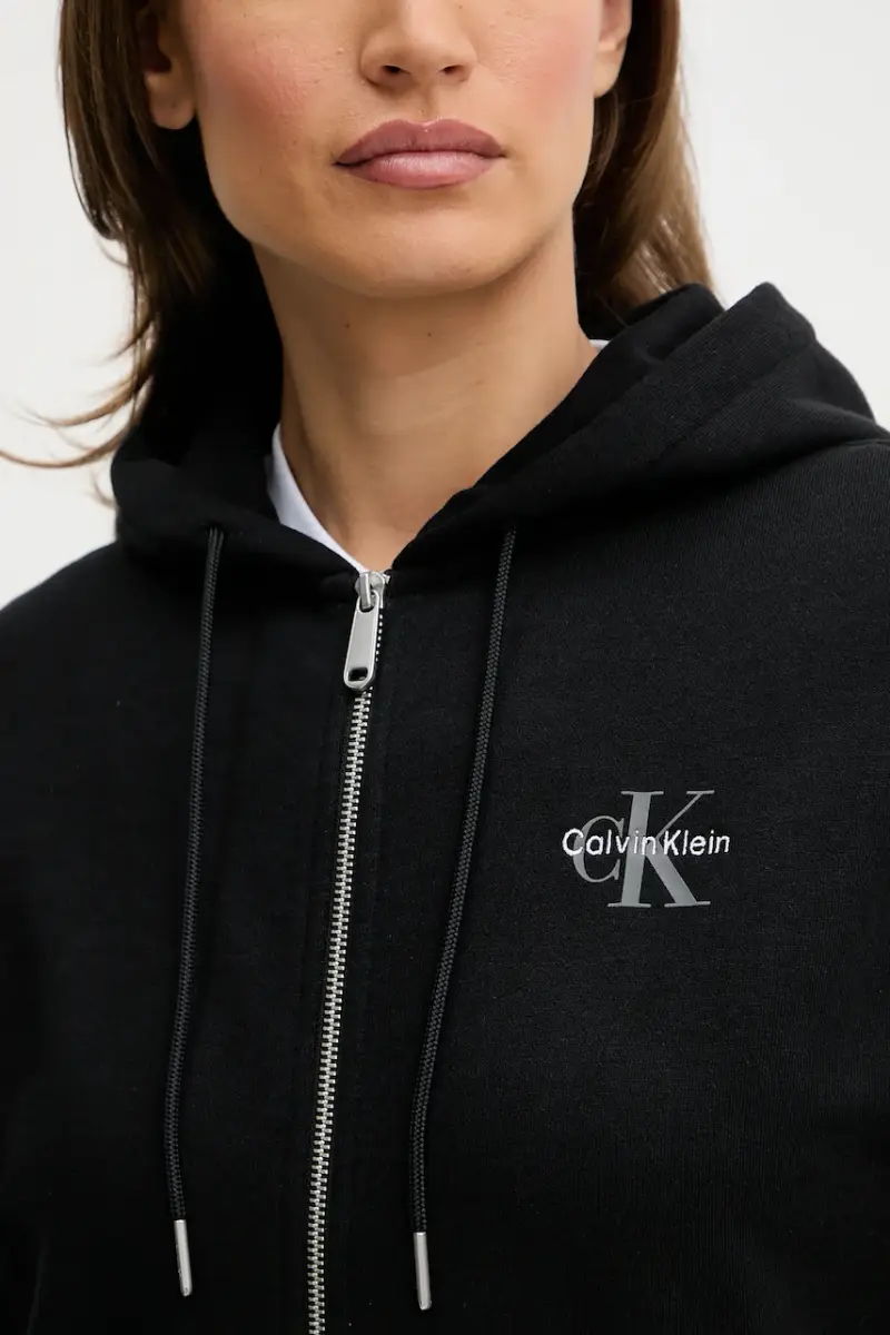 felpa donna colore nero con cappuccio LV047B270G miniatura 4