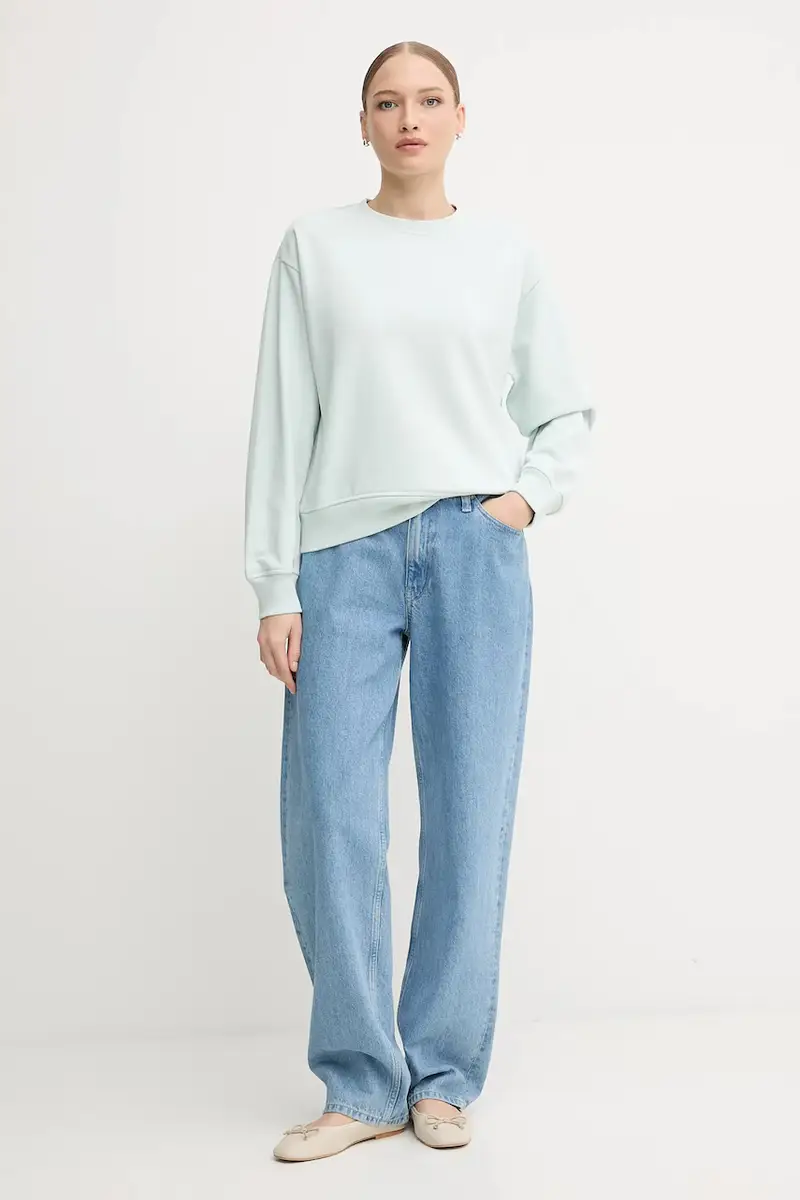 felpa donna colore verde LV047B236G miniatura 2