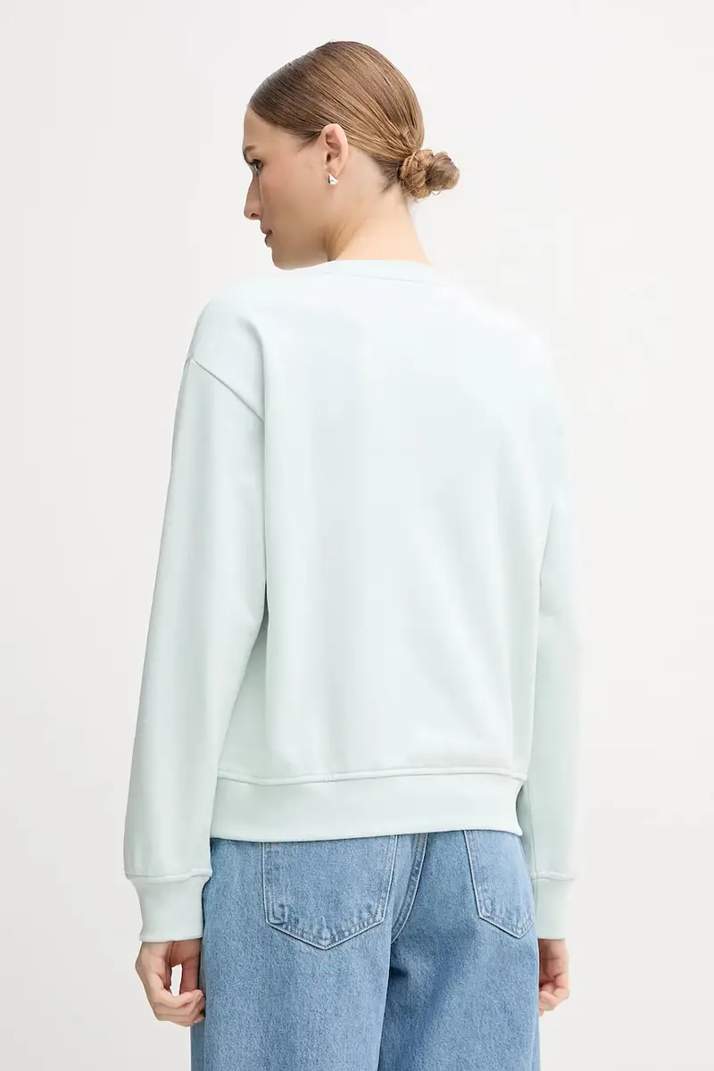 felpa donna colore verde LV047B236G miniatura 3