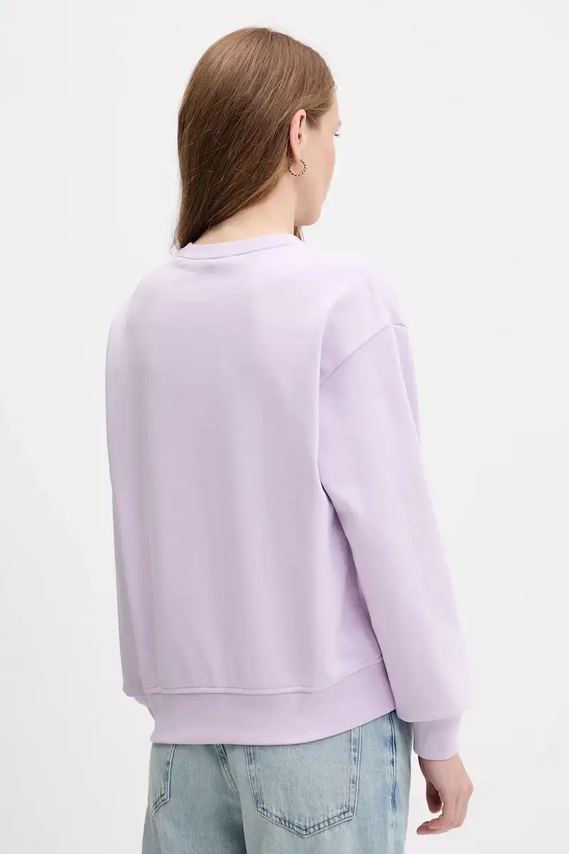 felpa donna colore violetto LV047B234G miniatura 3