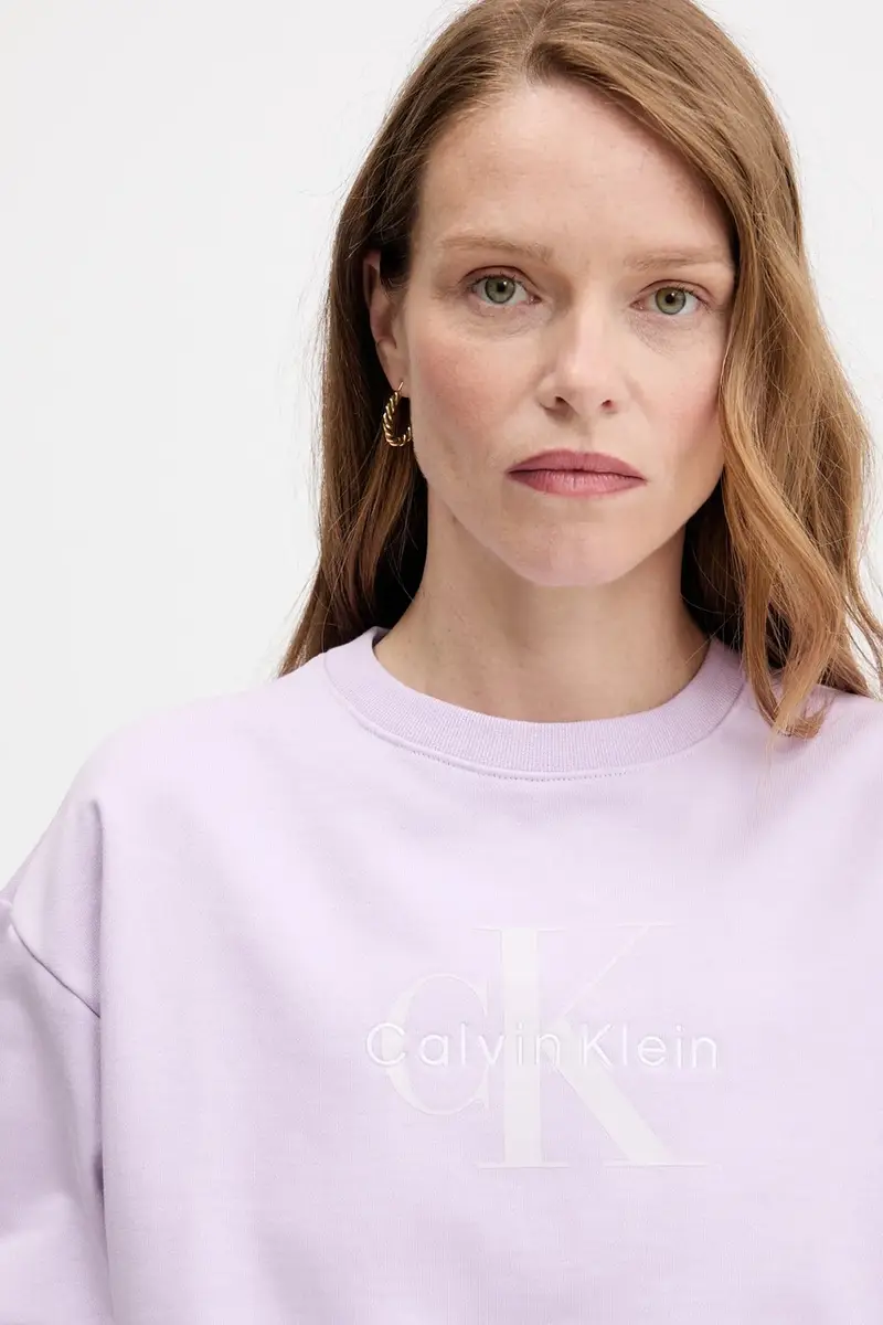 felpa donna colore violetto LV047B234G miniatura 4