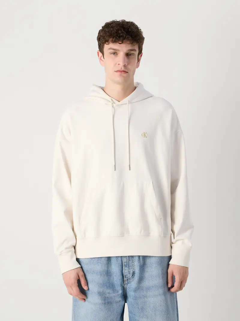 Felpa écru / giallo Écru miniatura 2