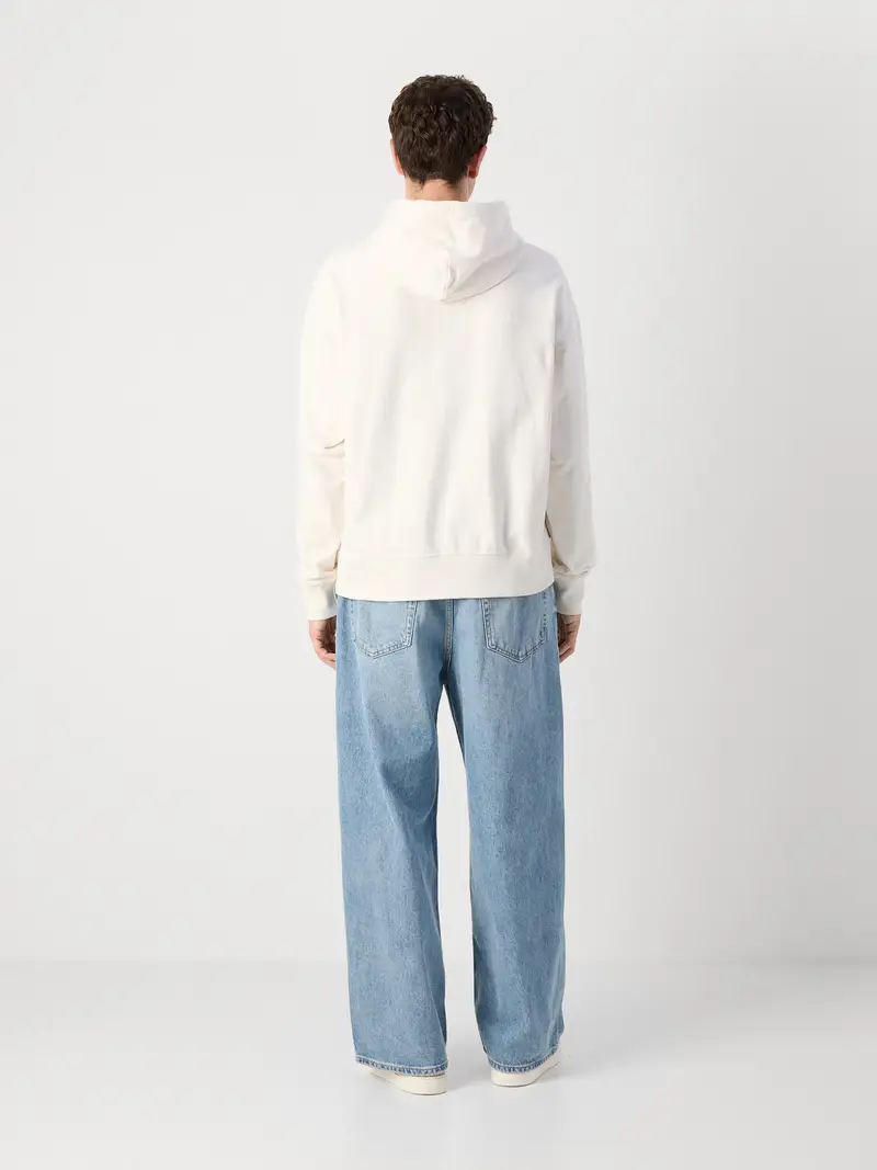 Felpa écru / giallo Écru miniatura 3