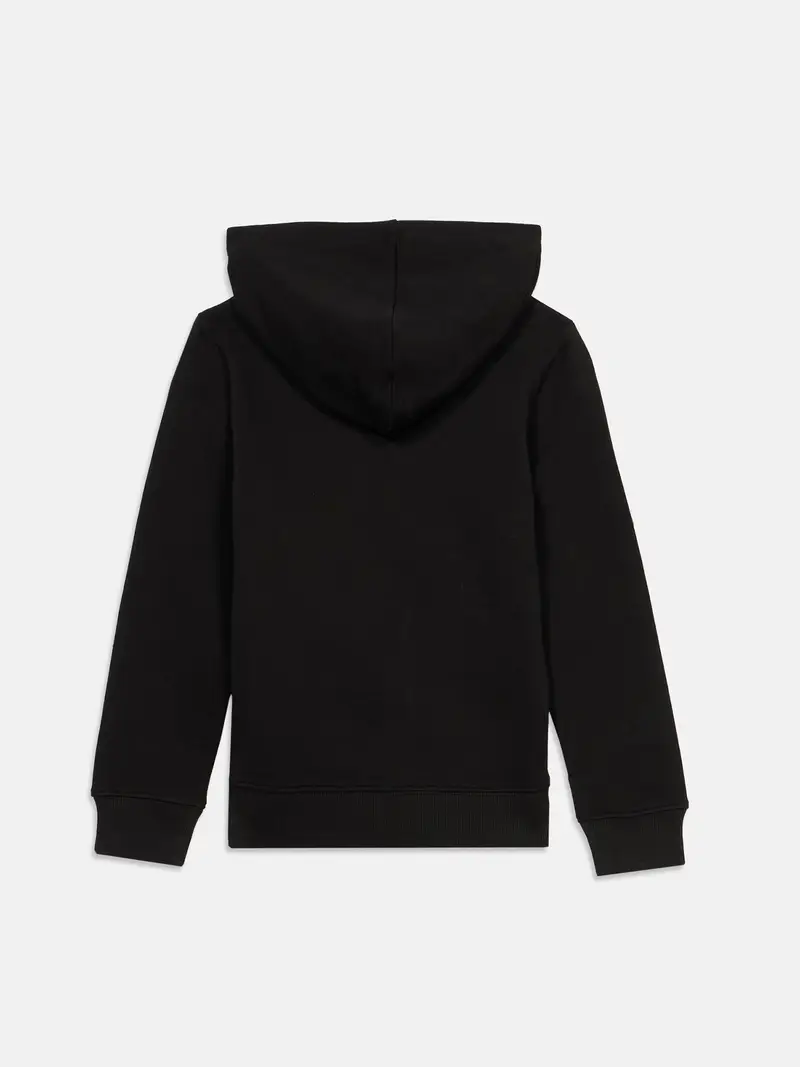 Felpa grigio chiaro / nero / bianco miniatura 2