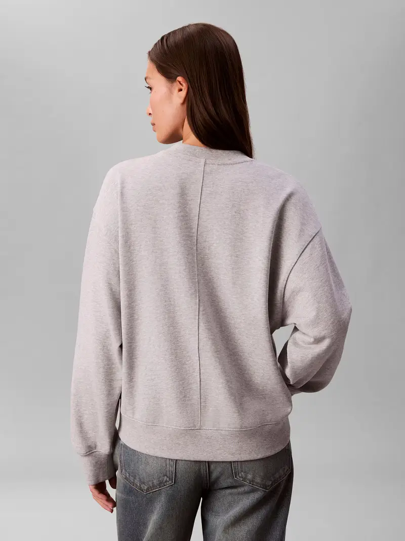 Felpa grigio sfumato miniatura 2