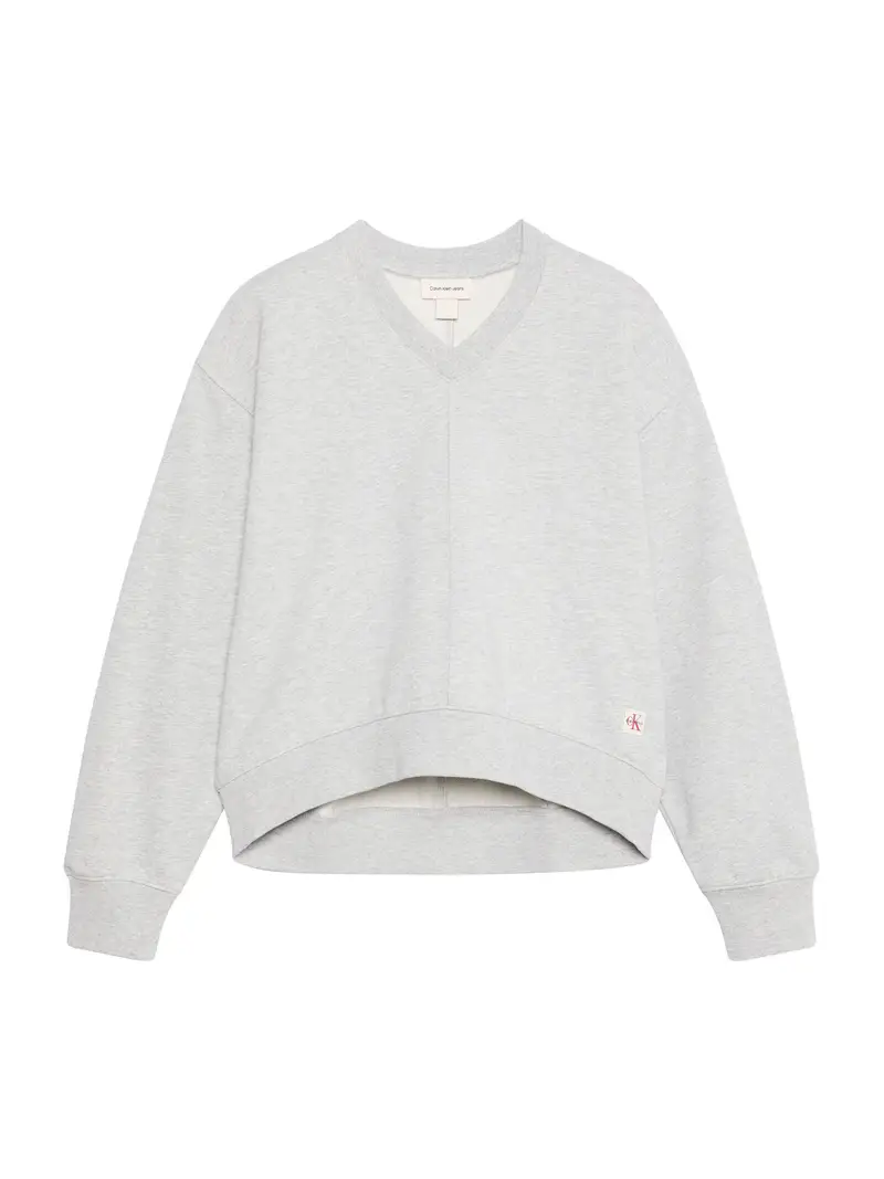 Felpa grigio sfumato