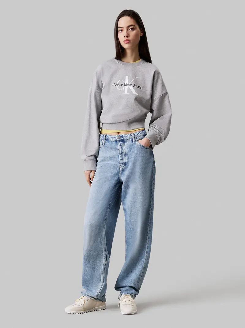 Calvin Klein Jeans Jeans Grigio 1981308 miniatura 3