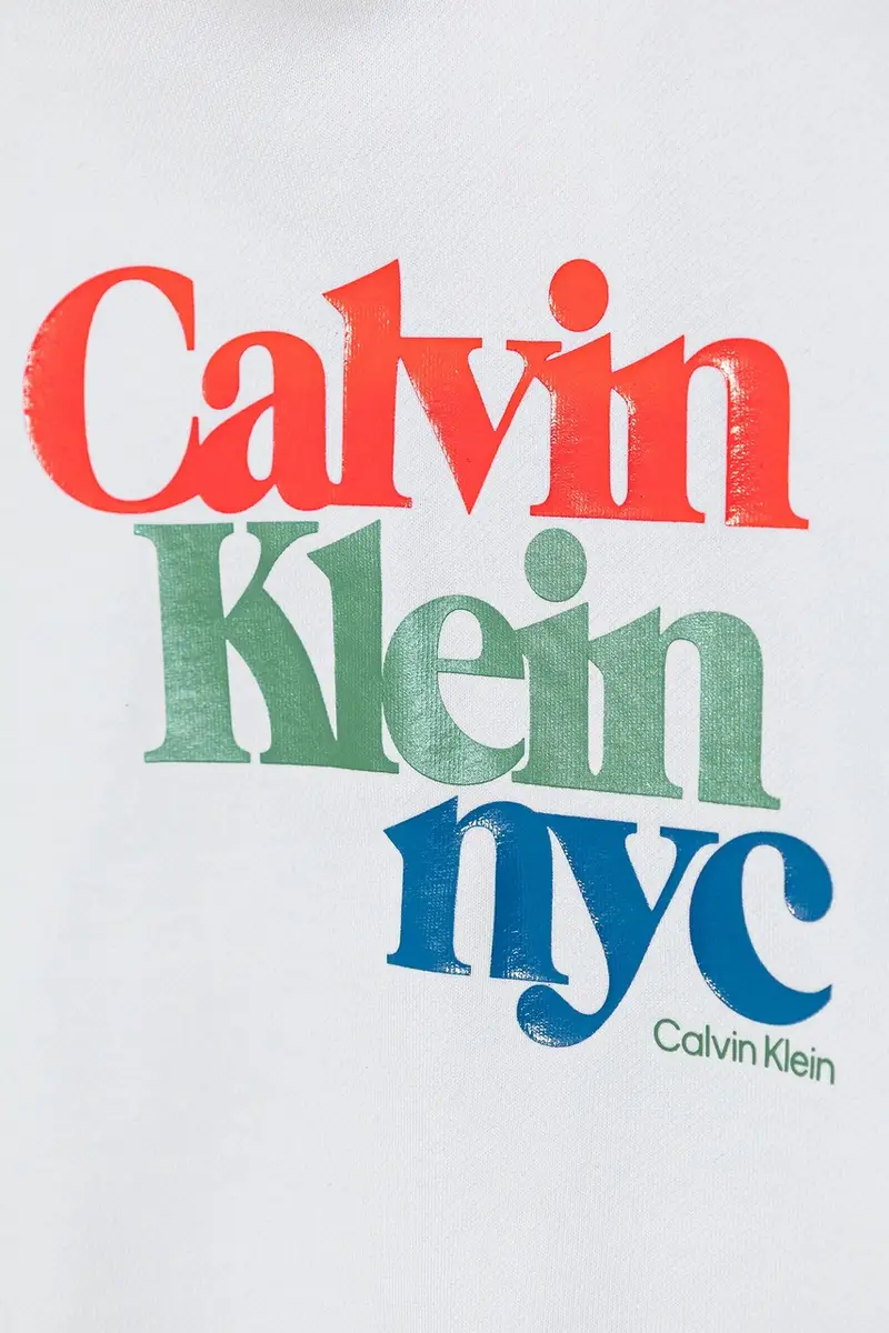 felpa in cotone bambino/a colore bianco con cappuccio IG0IG02989 miniatura 3