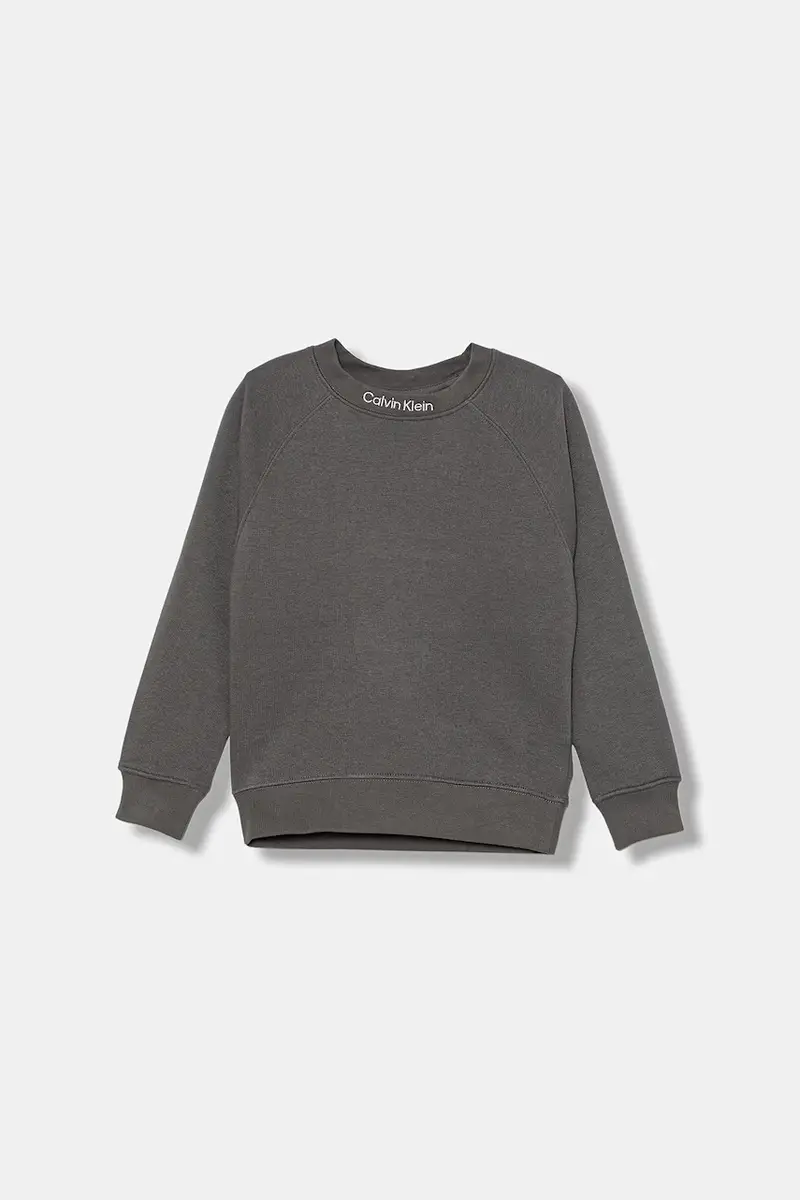 felpa in cotone bambino/a colore grigio IB0IB02599