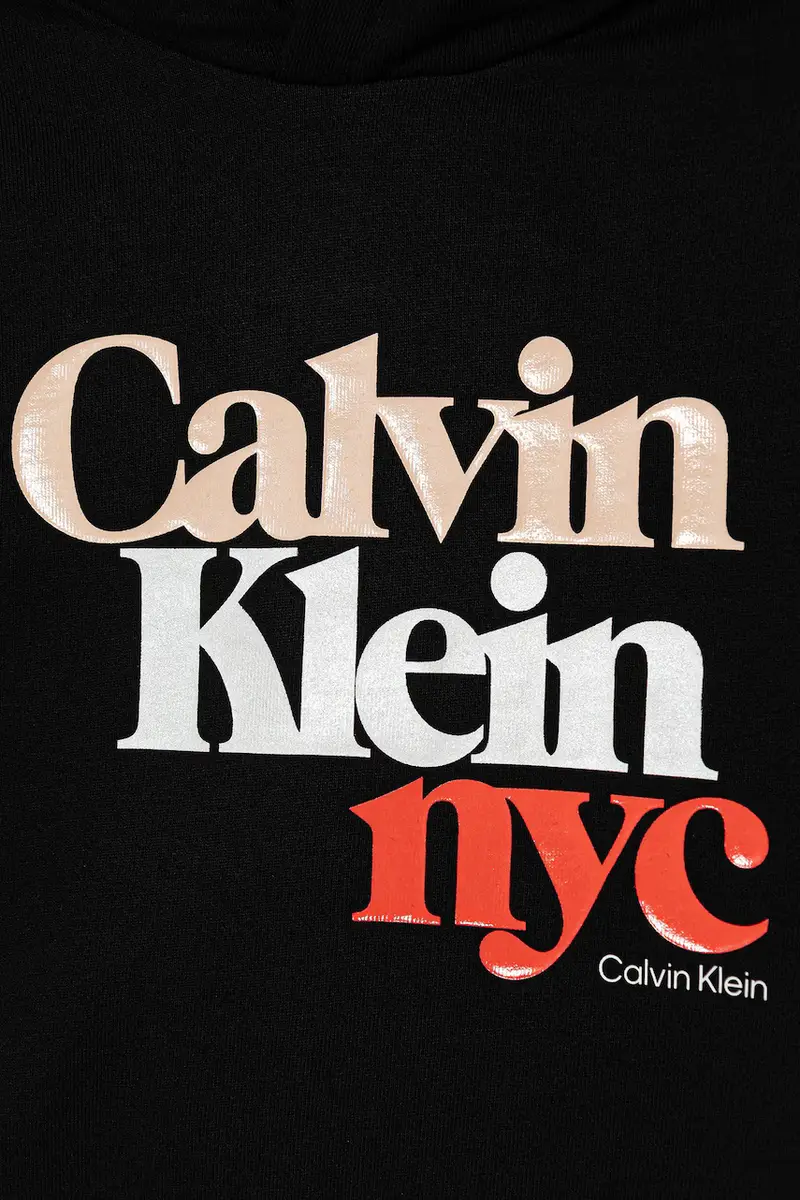 felpa in cotone bambino/a colore nero con cappuccio IG0IG02989 miniatura 4