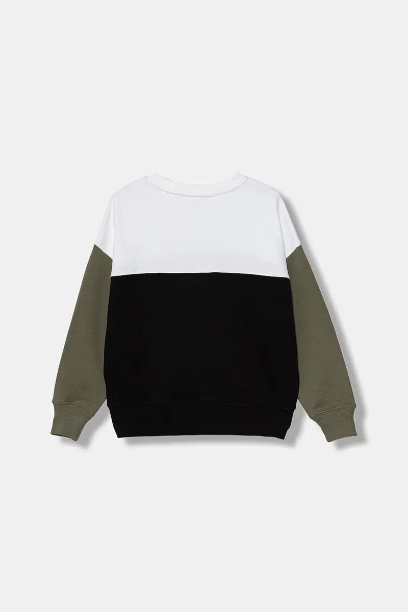 felpa in cotone bambino/a colore nero IB0IB02523 miniatura 2