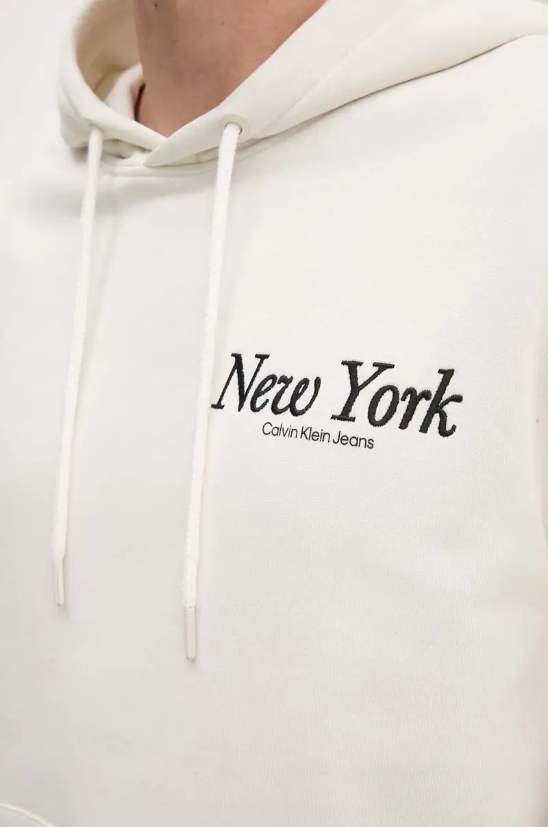 felpa in cotone Beige miniatura 5