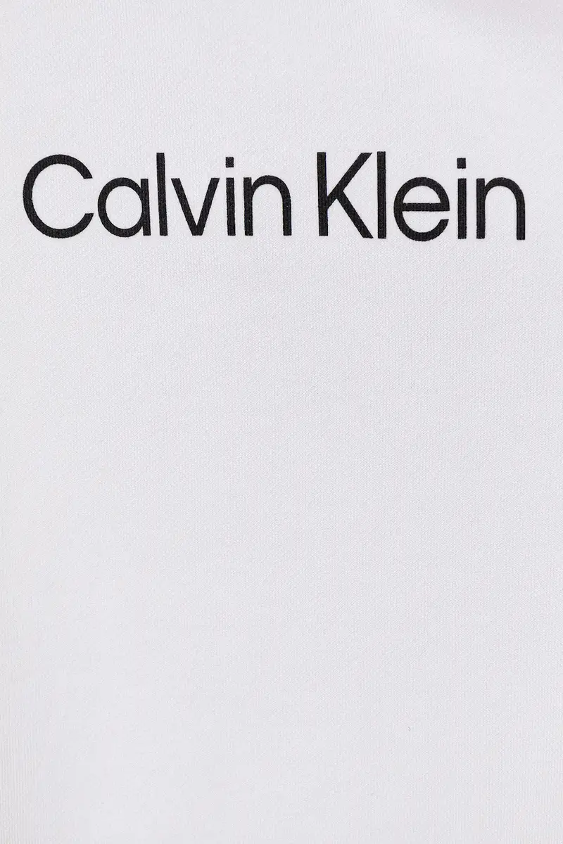 felpa in cotone colore bianco con cappuccio IU0IU00679 miniatura 3