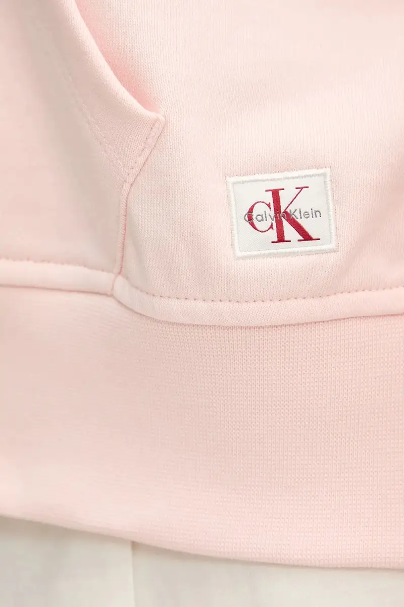 felpa in cotone donna colore arancione con cappuccio LV047C216G miniatura 5