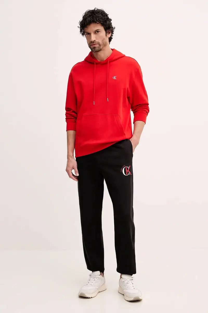 felpa in cotone Rosso miniatura 2