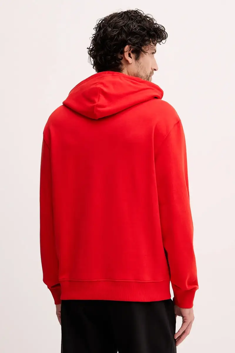 felpa in cotone Rosso miniatura 3