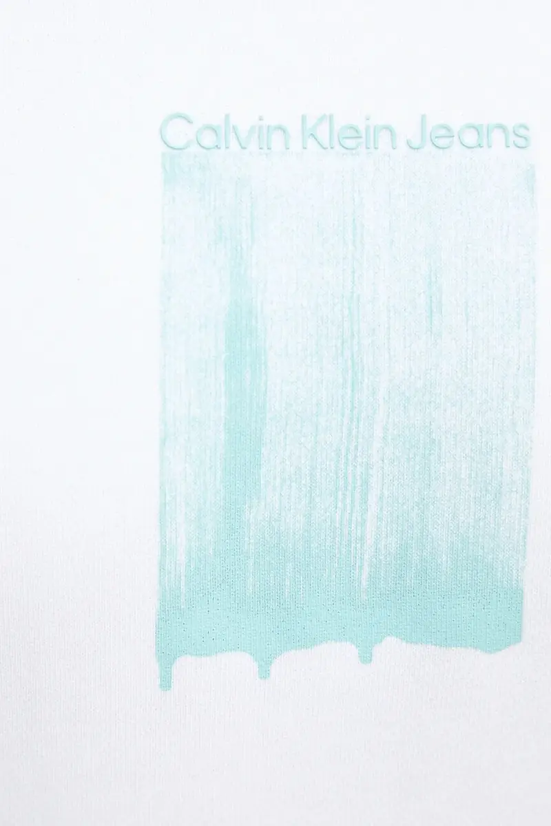 felpa in cotone uomo colore bianco con cappuccio J30J327525 miniatura 5