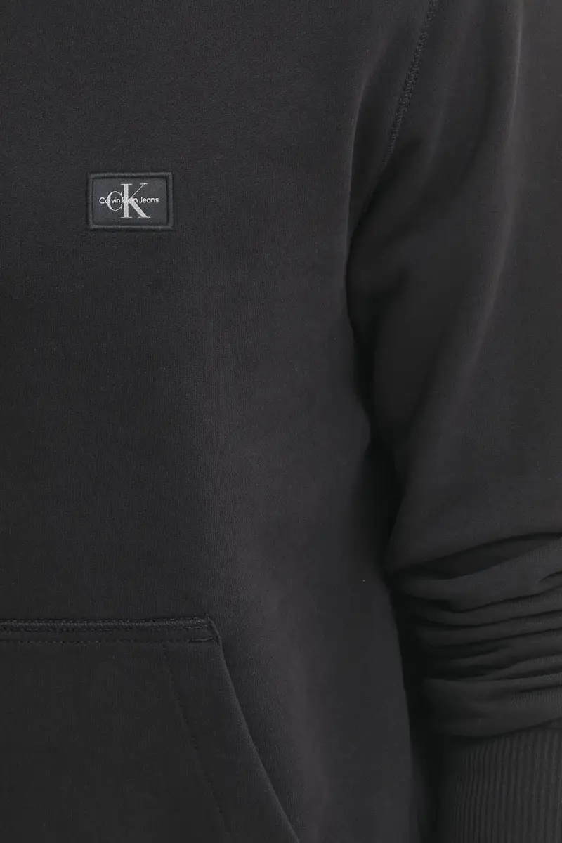 felpa in cotone uomo colore nero con cappuccio J30J327113 miniatura 5