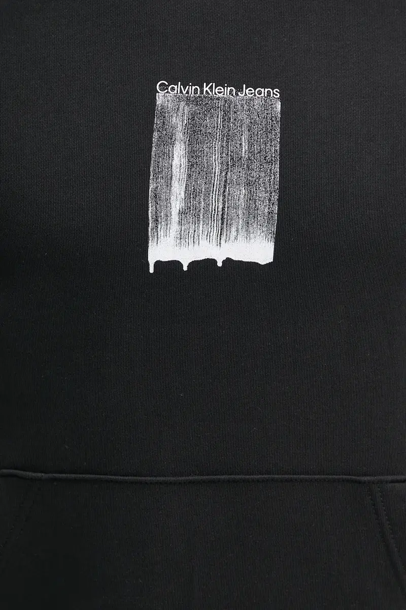 felpa in cotone uomo colore nero con cappuccio J30J327525 miniatura 5